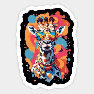 Giraffe design | Summertime Sticker